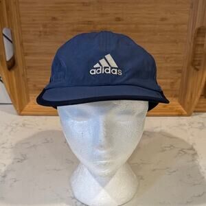 Adidas Aeroready Unisex Stretch Hat Cap Running Tennis Black blue biking OS